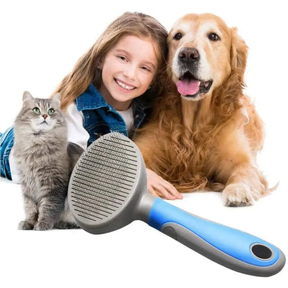 Pet Grooming Dog Brush for Long Hair Removes Pet Cat Hair Shedding Comb Puppy Slicker Brush  Killer Products