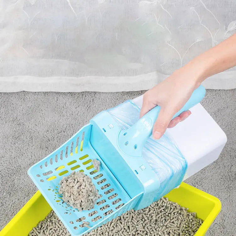 Pet Supplies Cat Litter Shovel Cat Poop Shovel Set Pet Removable Portable Toilet Pick Up Poop Shovel  Killer Products