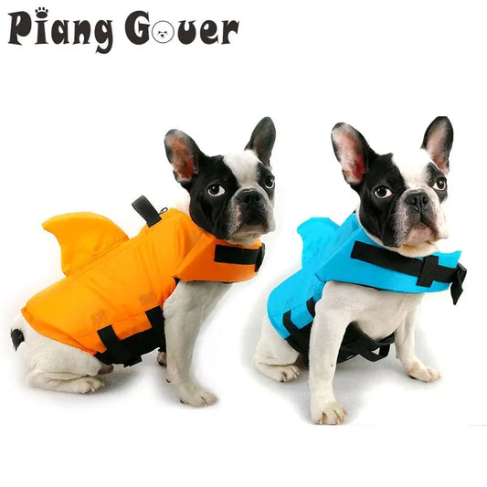 Dog Life Vest Summer Shark Pet Life Jacket Dog Clothes Dogs Swimwear Pets Swimming Suit  Killer Products