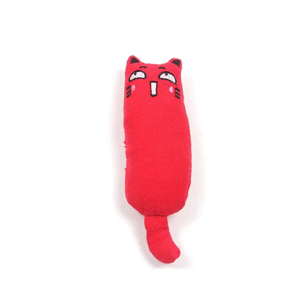 Rustle Sound Catnip Toy Cats Products for Pets Cute Cat Toys for Kitten Teeth Grinding Cat Plush Thumb Pillow Pet Accessories  Killer Products