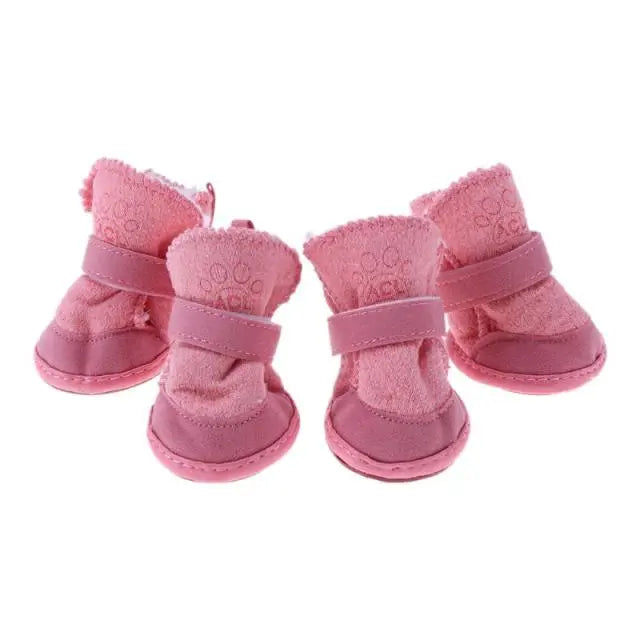 Thick Snow Pet Dog Shoes Animal Warming Shoes Plush Winter Pets Puppy Cats Warm Boots  Killer Products