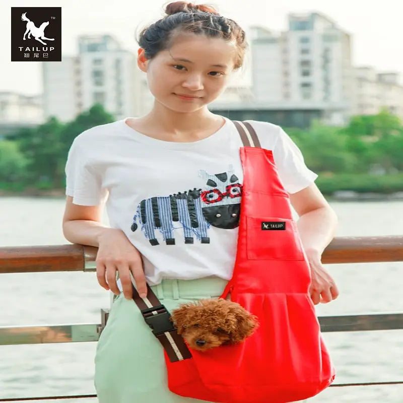 TAILUP Pet Dog Sling Bags Outdoor Windproof Carriers For Small Cats and Puppies  Killer Products