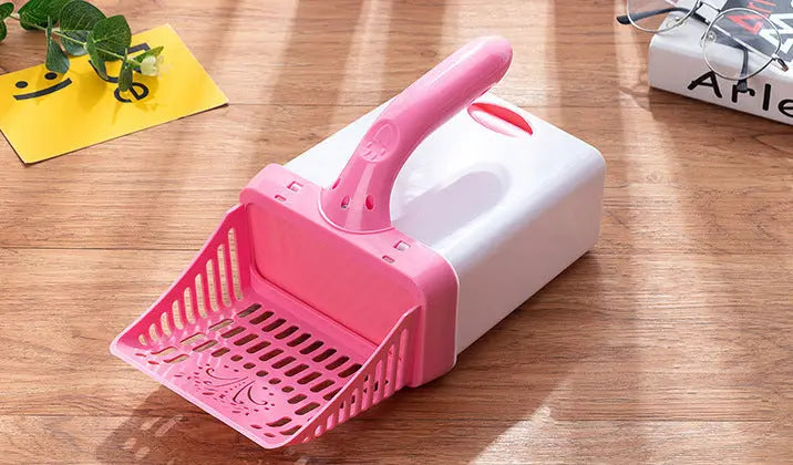 Pet Supplies Cat Litter Shovel Cat Poop Shovel Set Pet Removable Portable Toilet Pick Up Poop Shovel  Killer Products