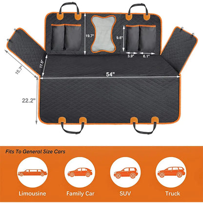 New Car Pet Mat Waterproof Car Back Seat Cover For Dogs Mat Waterproof Pet Car Mat  Killer Products