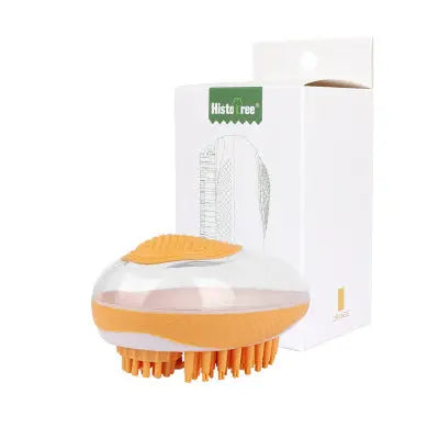 Dog Cat Bath Brush 2-in-1 Pet SPA Massage Comb Soft Silicone Pets Shower Hair Grooming Cmob Dog Cleaning Tool Pet Products  Killer Products