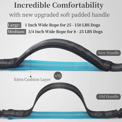 Pets Supplies Walking Jogging Running Dual Padded Handles Durable Hands Free Nylon Dog Leash  Killer Products