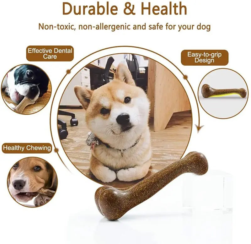 Durable Pet Dog Chew Toys Dog Bone Molar Teeth Clean Stick Toys For Small Medium Large Dog Toy  Killer Products