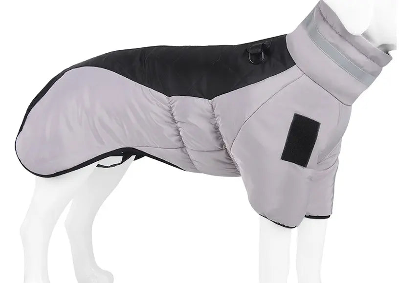 New Dog Autumn and Winter Clothing Reflective and Warm Dog Charge Coat Big Dog Clothing Winter Pet Clothing  Killer Products