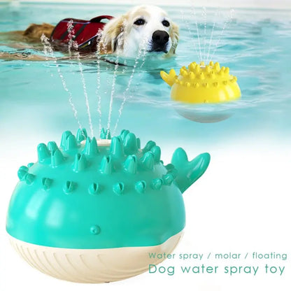 Dog Toy Interactive Water Jet Toy Crocodile Floating Toy Pet Dog Squeaker Dog Training Toys  Killer Products