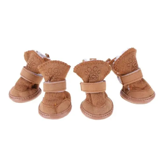 Thick Snow Pet Dog Shoes Animal Warming Shoes Plush Winter Pets Puppy Cats Warm Boots  Killer Products