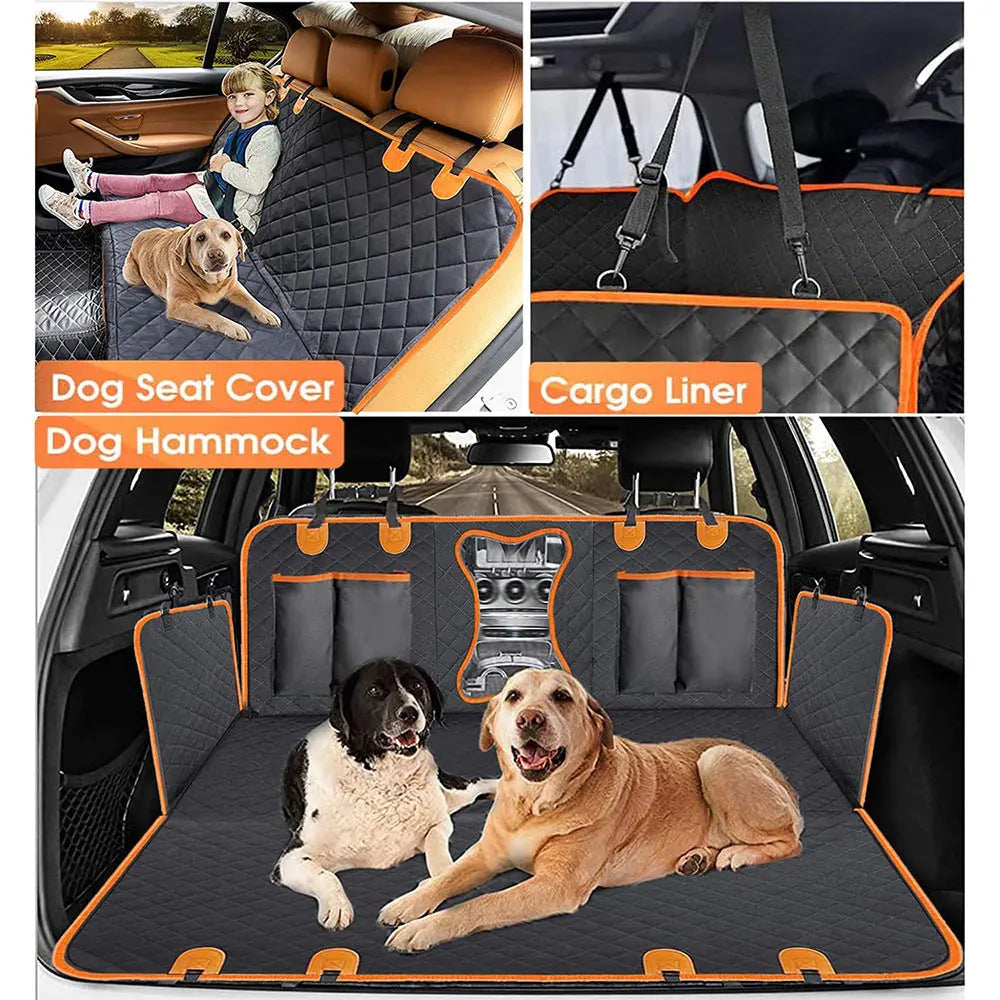 New Car Pet Mat Waterproof Car Back Seat Cover For Dogs Mat Waterproof Pet Car Mat  Killer Products