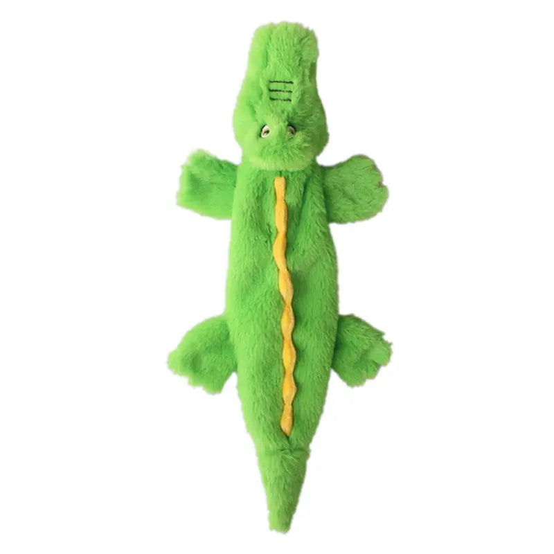 New Pet Plush Crocodile Pig Elephant Sound Paper Toy Dog Relief Bite Resistant Leather Shell Toy  Killer Products